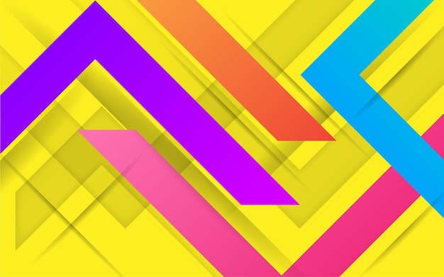 Tecnología moderna color amarillo diseño de fondo abstracto textura geométrica colorida