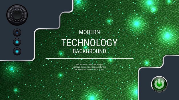Tecnología moderna y estilo de la industria