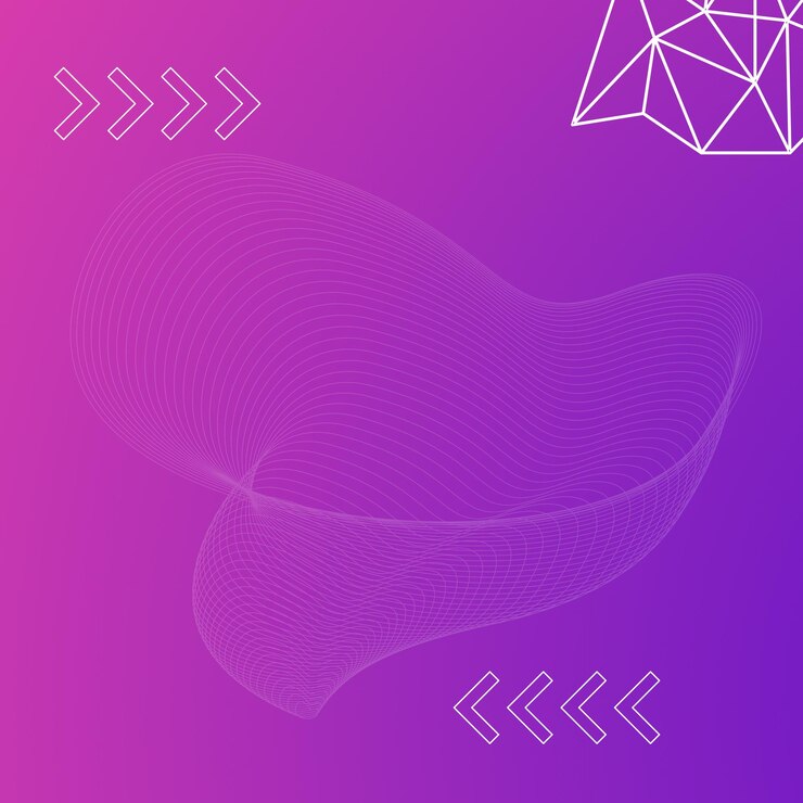 Tecnología moderna minimalista púrpura magenta