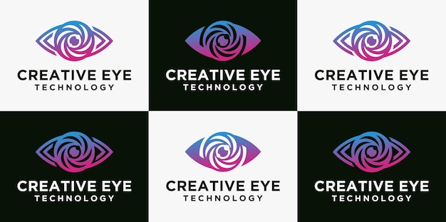 tecnología ojo logo diseño ojo logo vigilancia ojo tecnología