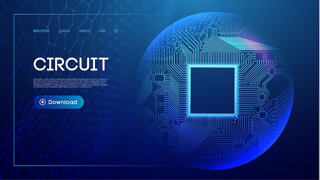 Tecnología de placas de circuitos azules