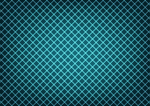 Tecnología de red de neón azul abstracto patrón de línea de luz de fondo