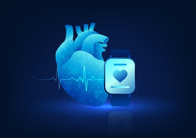 La tecnología de reloj inteligente que muestra las mediciones de la frecuencia cardíaca es un reloj de pulsera que conecta