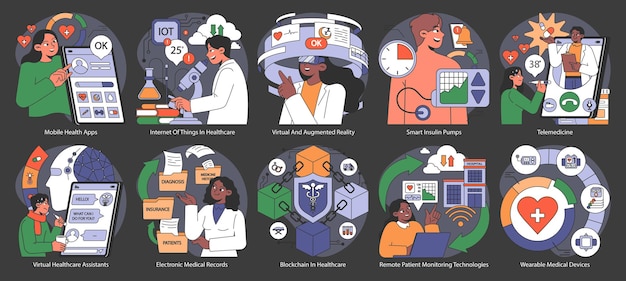 La tecnología sanitaria establece avances digitales en la atención al paciente integrando aplicaciones iot ar y