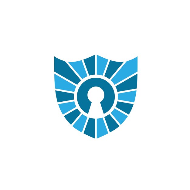 Tecnología de seguridad de seguridad de logotipo de bloqueo