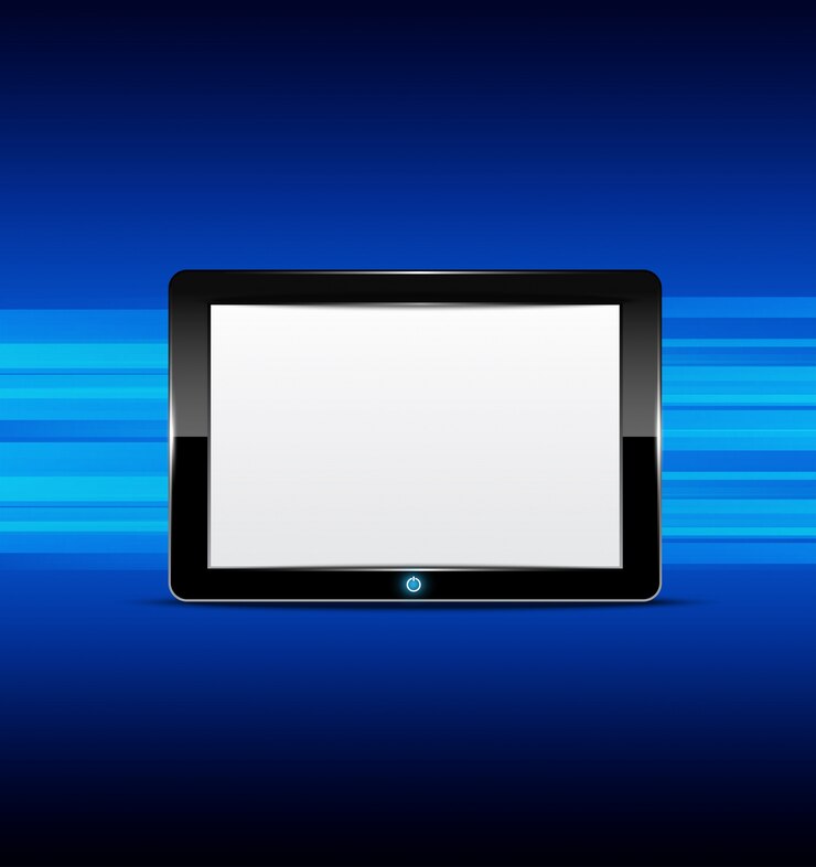 Vector tecnología de señal de computadora de tableta