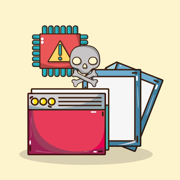 Vector tecnología de sistema de seguridad
