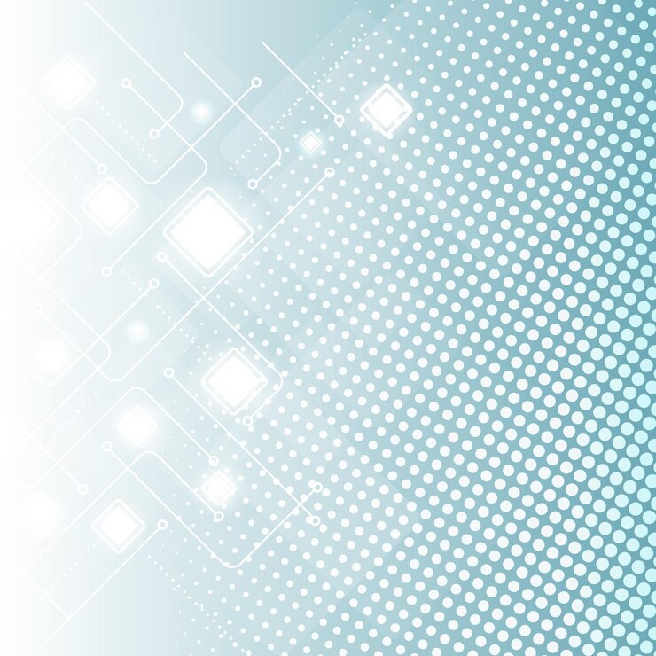 Vector tecnología vectorial de fondo moderno de medio tono