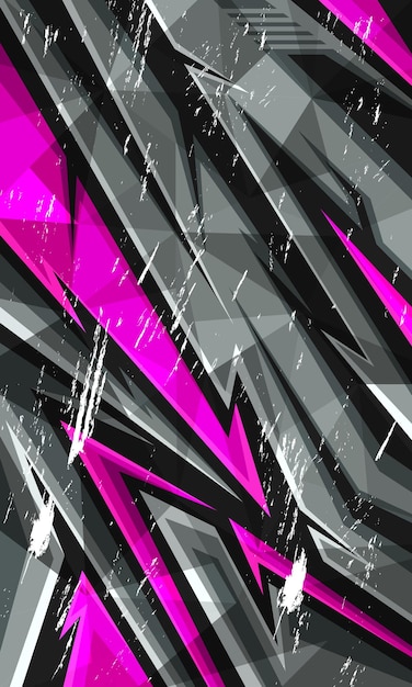 Tejido de camiseta deportiva de diseño abstracto de sublimación impresa