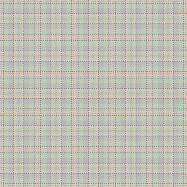 Tejido sin costuras desvanecido patrón de textura vectorial de fila de fondo Nuevo patrón de textil tartan en colores pastel y gris