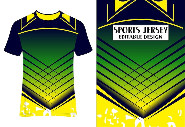 Tejido de diseño deportivo de camiseta para sublimación Archivo vectorial de diseño de sublimación de camiseta