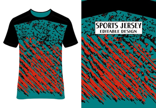 Tejido de diseño deportivo de camiseta para sublimación Archivo vectorial de diseño de sublimación de camiseta
