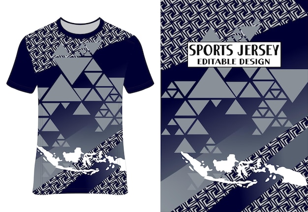 Tejido de diseño deportivo para la sublimación de camisetas archivo vectorial de diseño de sublimación