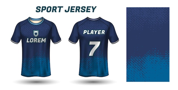 Tejido de diseño de jersey deportivo textil para sublimación.