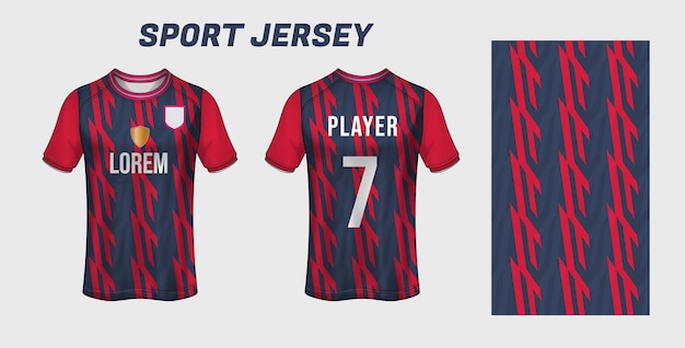 Tejido de diseño de jersey deportivo textil para sublimación.