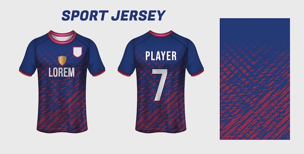 Tejido de diseño de jersey deportivo textil para sublimación.