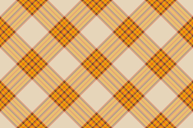 Tejido de fondo tartano de tela con patrón de control con un vector de cuadros sin costura de textura en colores claros y brillantes