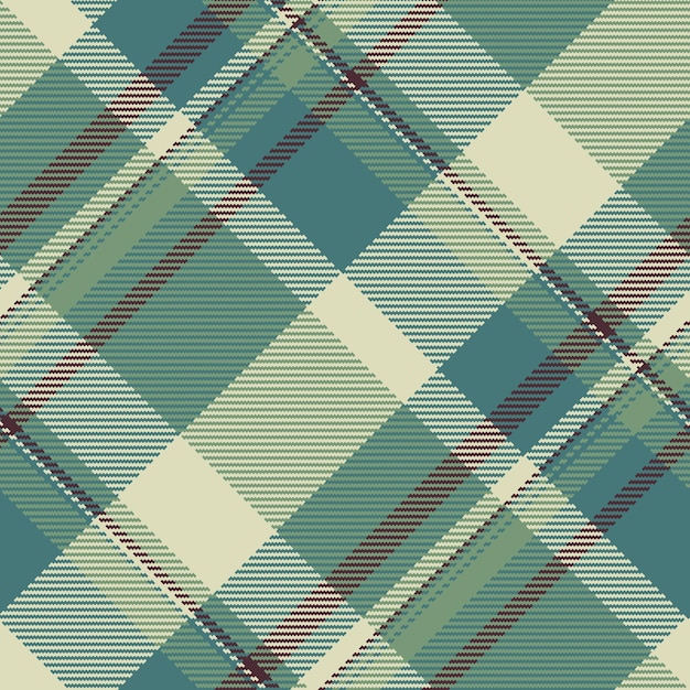 Tejido de fondo de verificación de tejido idílico, textura vectorial a cuadros, patrón sin costuras de tartán textil múltiple en colores azul y pastel