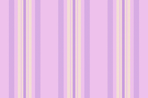 Tejido de motivo de fondo textil patrón de hoja de textura franja de líneas verticales de vector sin costuras en colores claros y violetas