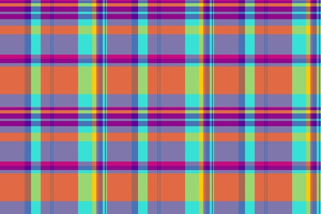 Tejido de patrón de puntada de fondo de textura cara de tartán comprobación de textil de cuadros nacionales sin costuras en colores índigo y azul