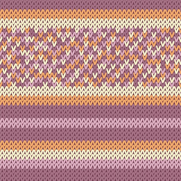Tejido de punto artesanal, adorno a rayas, suéter de invierno, textil de punto a rayas