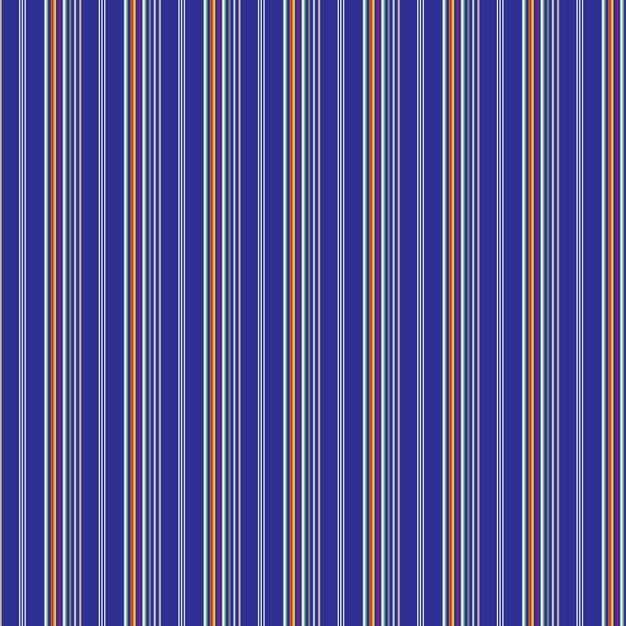 un tejido a rayas azules, amarillas y blancas con rayas rojas, blancas y azules
