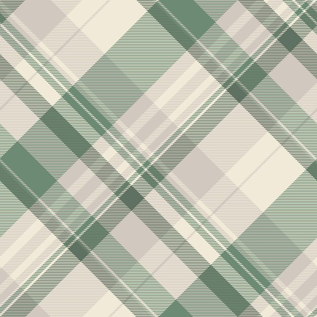 Tejido retro, cuadros sin costuras, textura de diamante, textil de patrón caballero, fondo vectorial, tartán en colores pastel y claros.