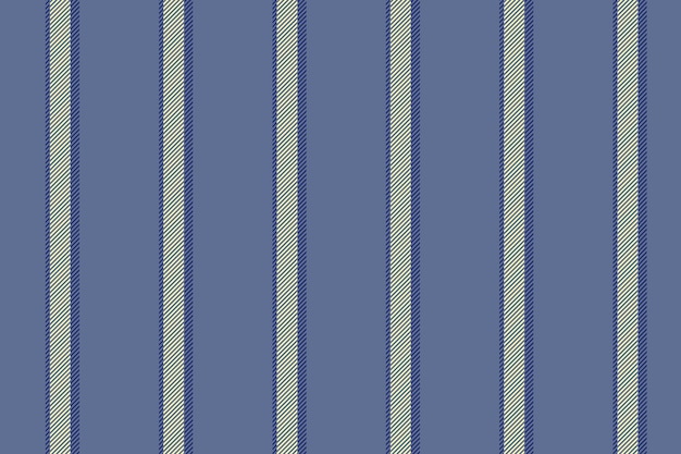 Tejido textil sin costuras de fondo vectorial de patrón con una textura de líneas verticales a rayas