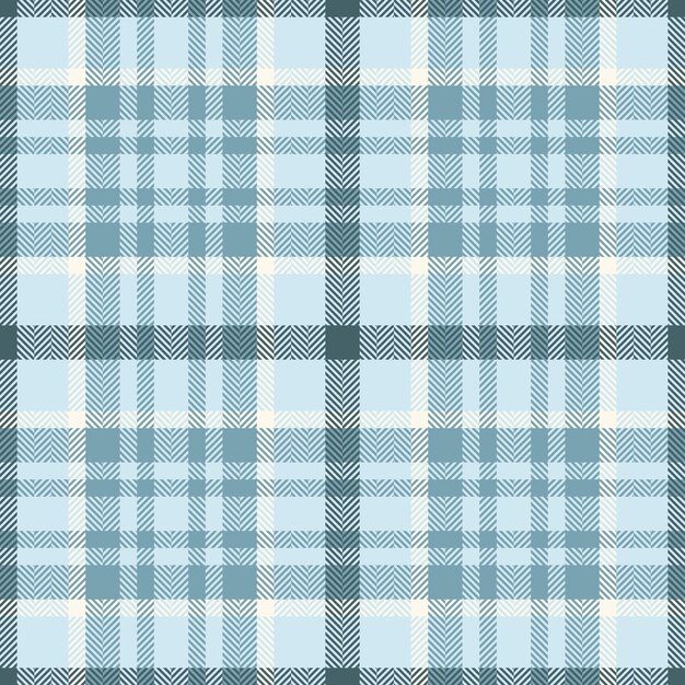 Tejido textil vectorial de textura de tartan de cheque con un patrón de fondo sin costuras