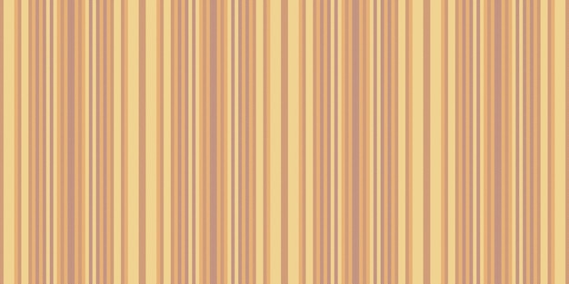 Tejido vertical sin costuras personalizable Tejido de fondo con franja vectorial Líneas de elegancia Textura de patrón textil en colores ámbar y naranja