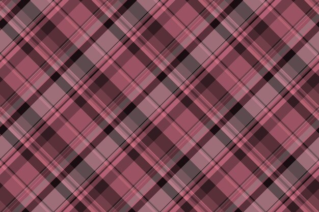 Tejido vívido sin costuras de fondo escocés patrón de cheque tartan azulejos a cuadros textil textura vectorial en colores rojo y pastel
