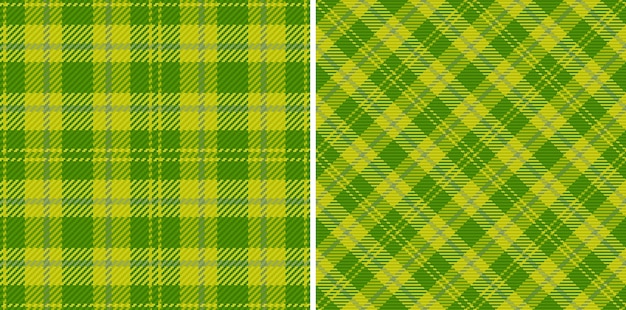 Tela escocesa inconsútil de la tela escocesa Patrón comprobar fondo Vector textura tela de tartán