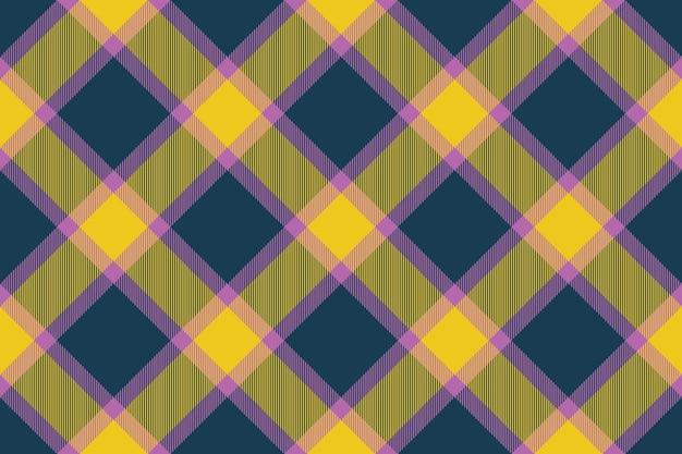 Tela escocesa vector cheque Textura tartán textil Patrón de tela de fondo transparente
