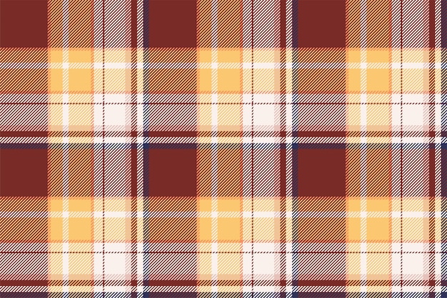 Tela escocesa de verificación de fondo patrón sin costuras Textura de tela vectorial para papel de regalo de impresión textil diseño plano de papel tapiz de tarjeta de regalo