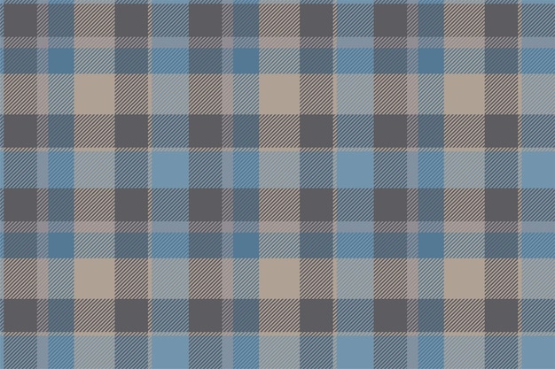 Tela escocesa de verificación de fondo patrón sin costuras Textura de tela vectorial para papel de regalo de impresión textil diseño plano de papel tapiz de tarjeta de regalo