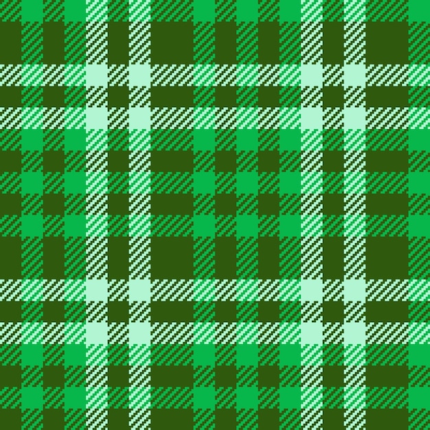 Tela de fondo de tartán Patrón de tela escocesa textil Vector transparente de textura de verificación