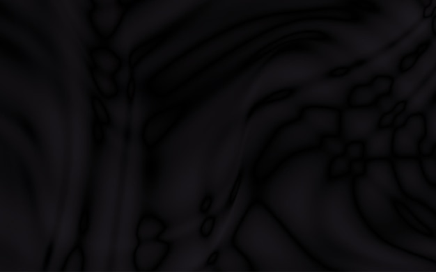Tela negra abstracta con fondo de textura de onda suave
