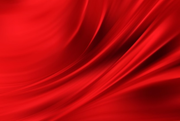 Tela ondulada roja fondo de lujo abstracto tejido sedoso drapeado decoración para diseño de carteles bannerposterdiseño web