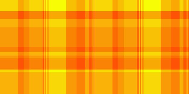 Vector tela de tartan vectorial ordenada de fondo de chequeo diverso a cuadros textura textil icónica patrón sin costuras en colores dorados brillantes y reales