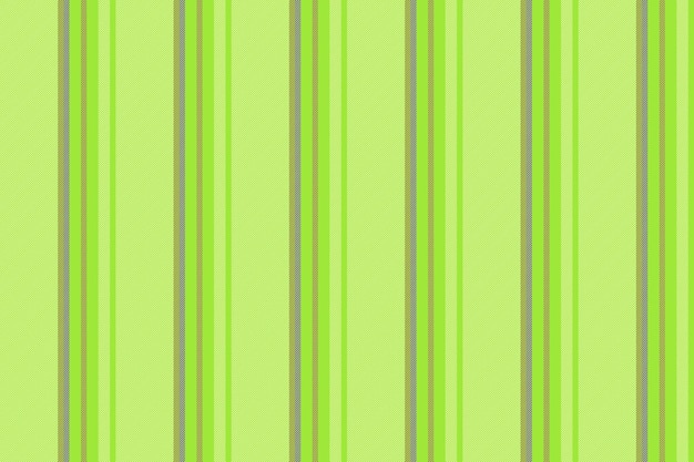 Tela de textura rayada de fondo vectorial con líneas verticales sin costuras en colores verdes y claros