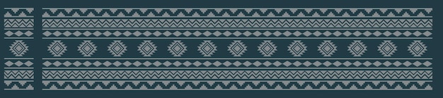 tela tradicional textil patrón azul decoración ornamental sin costuras