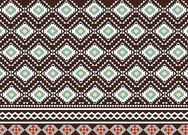 Tela tribal tela tradicional patrón geométrico abstracto étnico Tela azteca hecha a mano