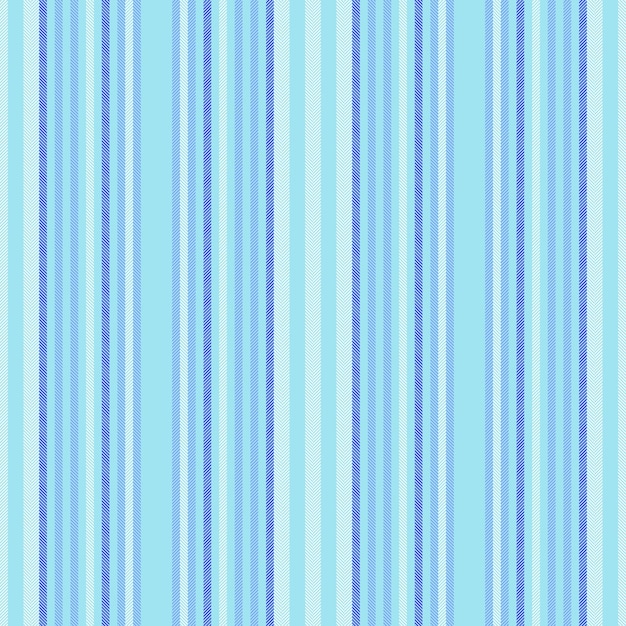 Tela vertical con rayas de tracería textura de patrón artístico sin costuras líneas vectoriales de fondo abstracto textil en colores cian y azul