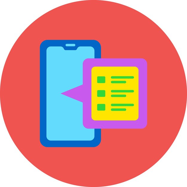 un teléfono azul con una pantalla azul y una carpeta en él
