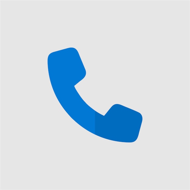 un teléfono azul con un teléfono azul en él