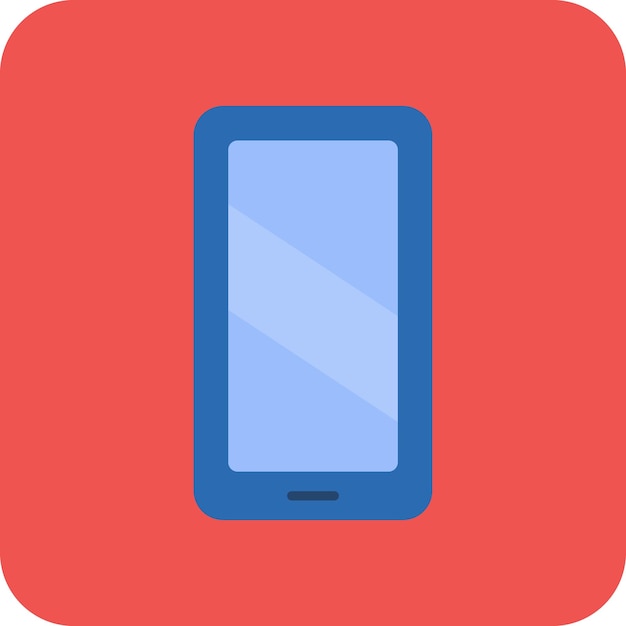 un teléfono celular azul con una pantalla azul que dice que la pantalla es visible