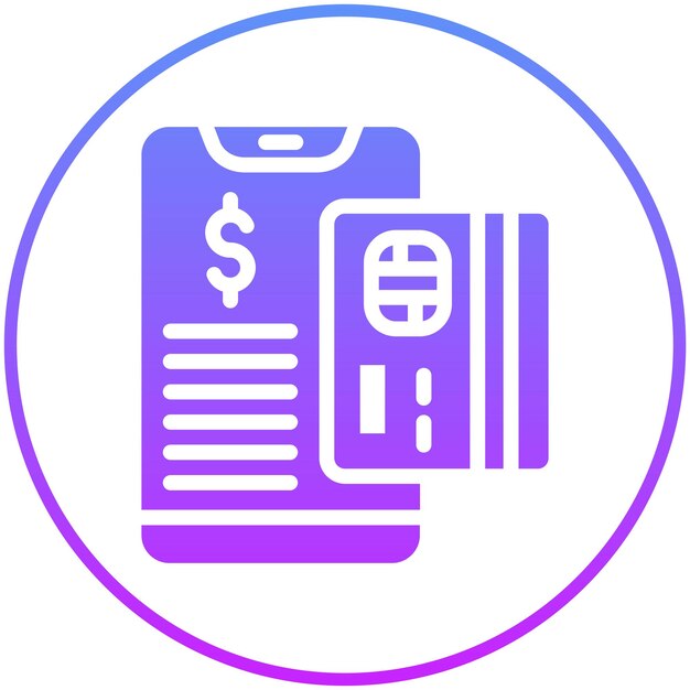 un teléfono celular con un signo de dólar en él y un teléfono en el medio