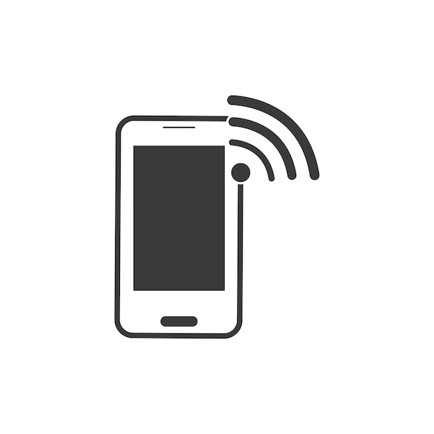 El teléfono móvil muestra la fuerza de la conexión inalámbrica