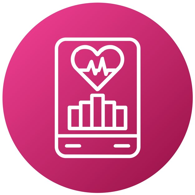un teléfono móvil rosa con un corazón en él