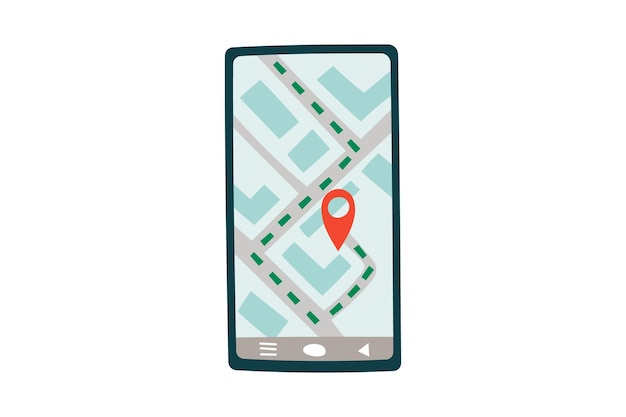 Teléfono con ruta